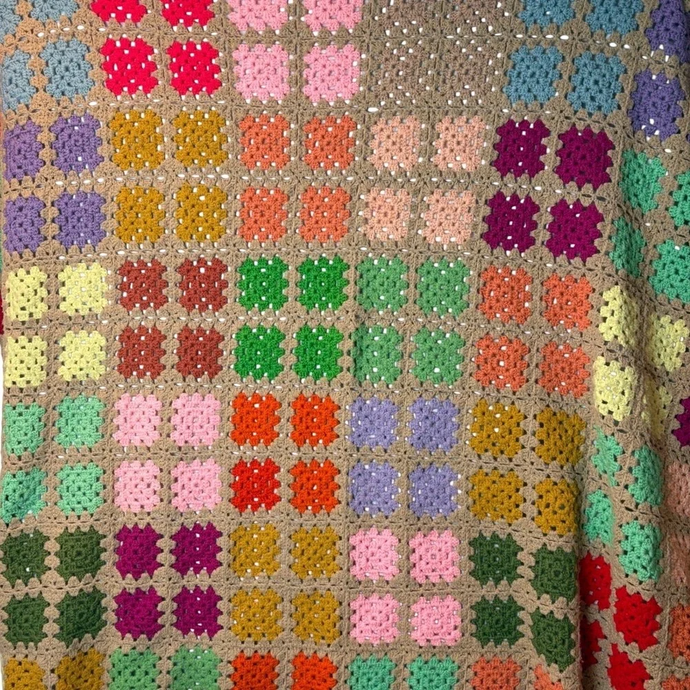 Handmade crochet granny